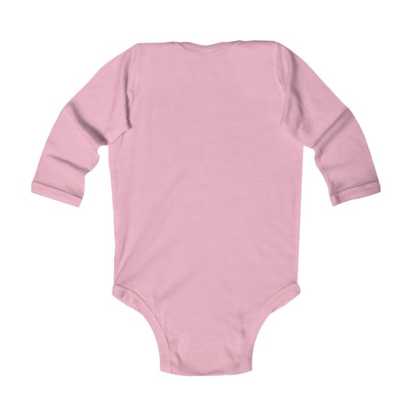 "Unu Dum" Grumpy Tortoise Infant Long Sleeve Bodysuit - Image 14
