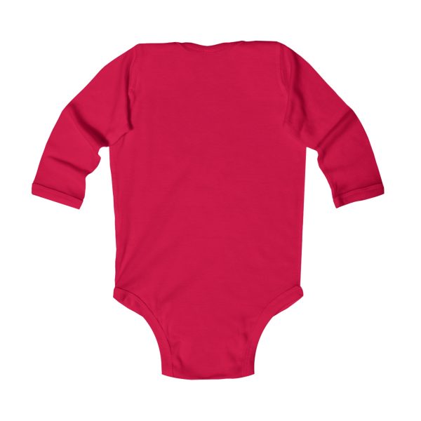 "Unu Dum" Grumpy Tortoise Infant Long Sleeve Bodysuit - Image 16