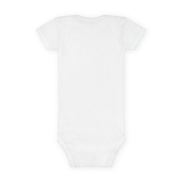 "Unu Dum" Grumpy Tortoise Baby Short Sleeve Onesie® - Image 2