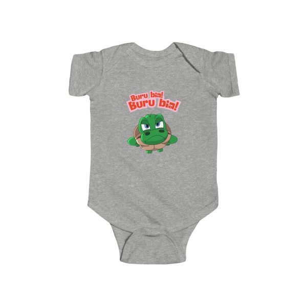 Infant Bodysuit, Grumpy Tortoise, Igbo Movie Quote, Onesie, Baby Outfit, Funny Baby Gift, Animal Onesie - Image 4