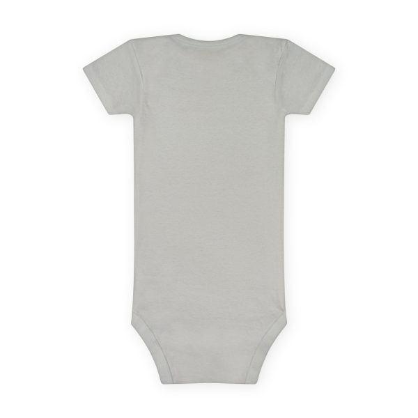 "Unu Dum" Grumpy Tortoise Baby Short Sleeve Onesie® - Image 6