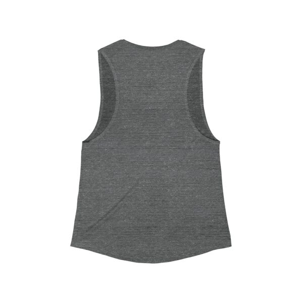 Tortoise Women's Tank Top, Flowy Sleeveless Shirt, Muscle Tee, Graphic Print Summer Clothing, Eco-Friendly Activewear - Image 4