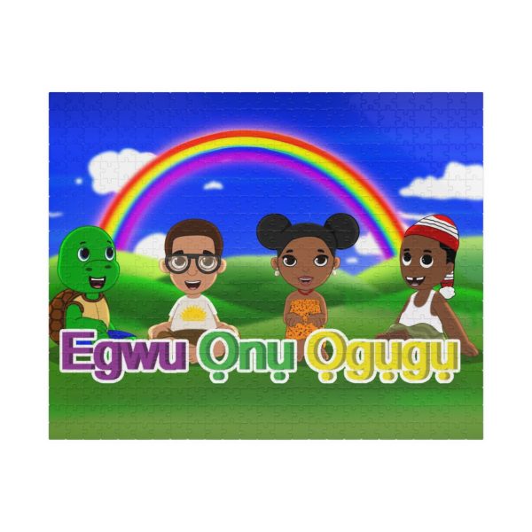 Puzzle, African Themed Rainbow Friendship Jigsaw Puzzle (110-1014 Pieces) - Fun Family Activity, Multicolor Puzzle, Gift for Puzzle Lovers, - Image 9