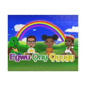 Puzzle, African Themed Rainbow Friendship Jigsaw Puzzle (110-1014 Pieces) - Fun Family Activity, Multicolor Puzzle, Gift for Puzzle Lovers,