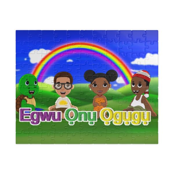Puzzle, African Themed Rainbow Friendship Jigsaw Puzzle (110-1014 Pieces) - Fun Family Activity, Multicolor Puzzle, Gift for Puzzle Lovers,