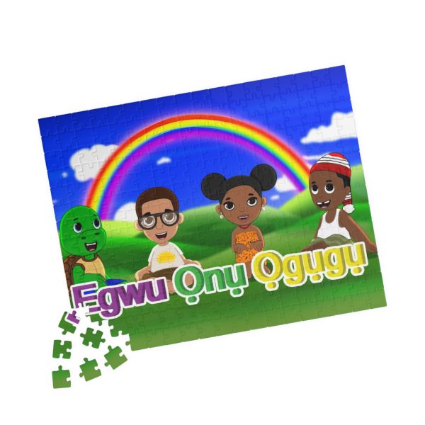 Puzzle, African Themed Rainbow Friendship Jigsaw Puzzle (110-1014 Pieces) - Fun Family Activity, Multicolor Puzzle, Gift for Puzzle Lovers, - Image 7