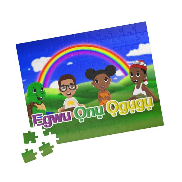 Puzzle, African Themed Rainbow Friendship Jigsaw Puzzle (110-1014 Pieces) - Fun Family Activity, Multicolor Puzzle, Gift for Puzzle Lovers, - Image 3