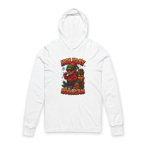 Holiday Hooligan Hooded Long Sleeve Tee